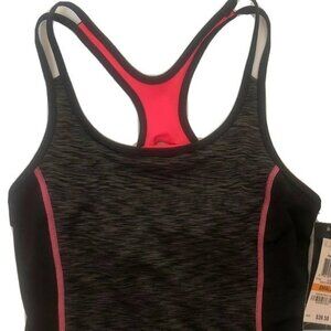 Ideology Womens Tank Top Small Yoga Athletic Black